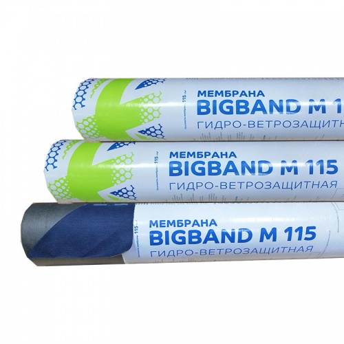 BIGBAND M 115 - мембрана гидро-ветрозащитная паропроницаемая