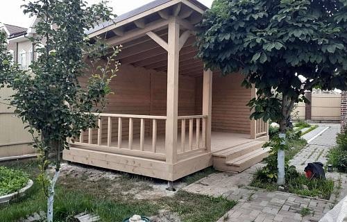 Навес-беседка Златогорский