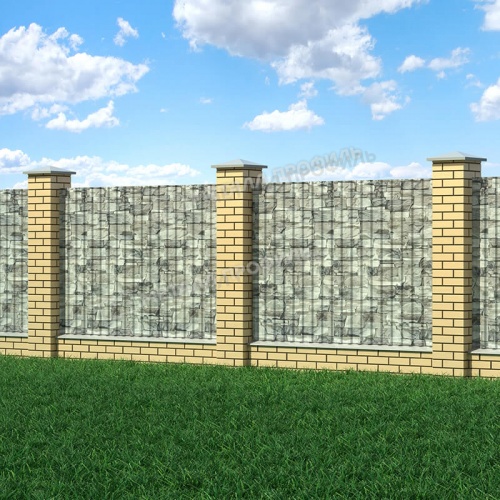 Профнастил МП-20x1100-R (ECOSTEEL-01-БелыйКамень-0,5)