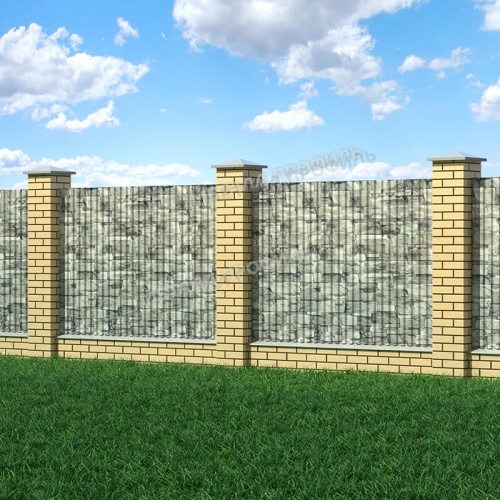 Профнастил С-21x1000-B (ECOSTEEL-01-БелыйКамень-0,5)