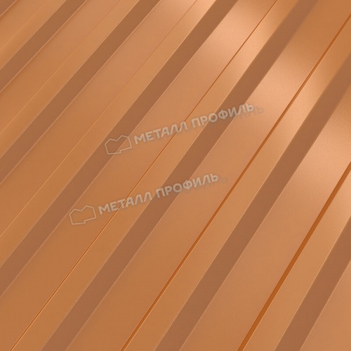 Профнастил МП-20x1100-A (AGNETA_Д-20-Copper-0,5)