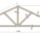 Стропильная ферма &quot;Комби&quot; 7 метров